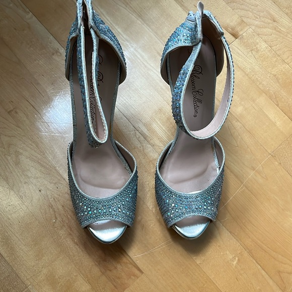 Rhinestone high heels - Picture 1 of 3